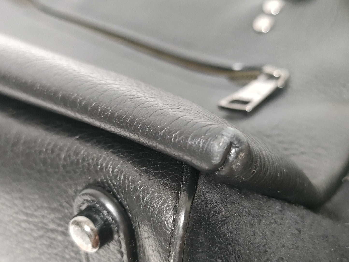 COACH Drew 2-Way Leather Bag Handbag