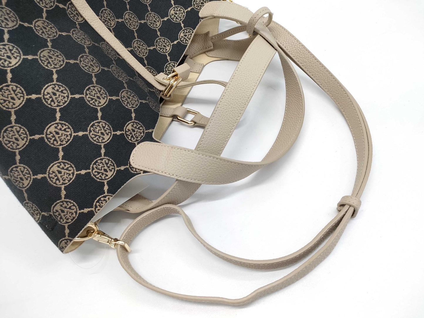 Ancoquine 2-way all-over print handbag