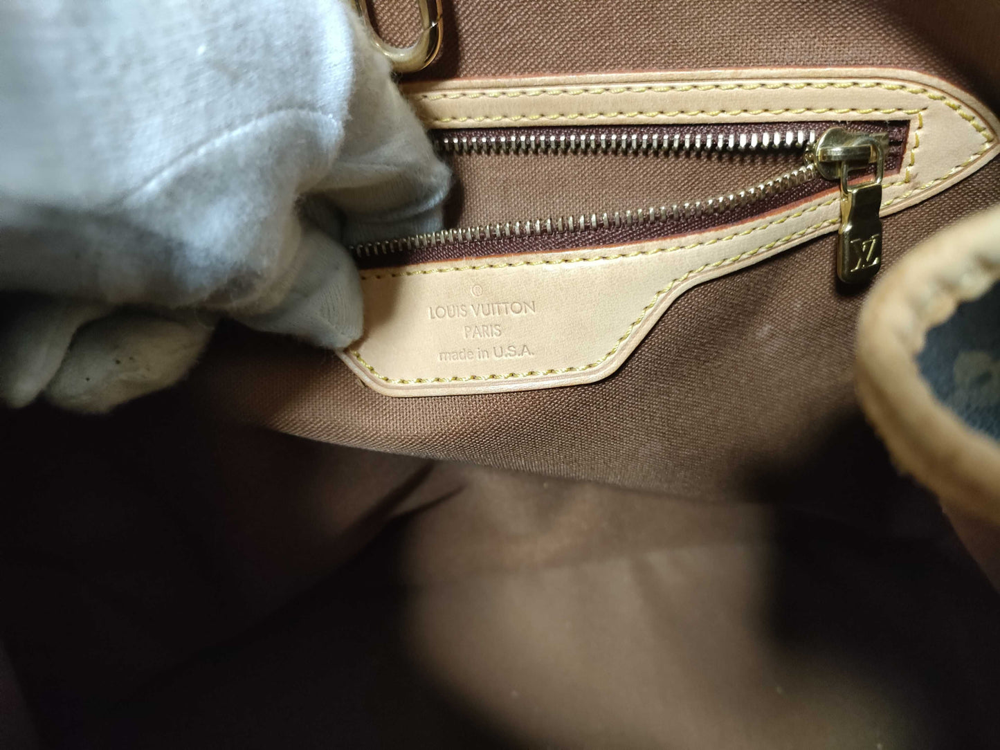 LOUIS VUITTON SD1017 Monogram M51153 Batignolles Vertical Tote Bag