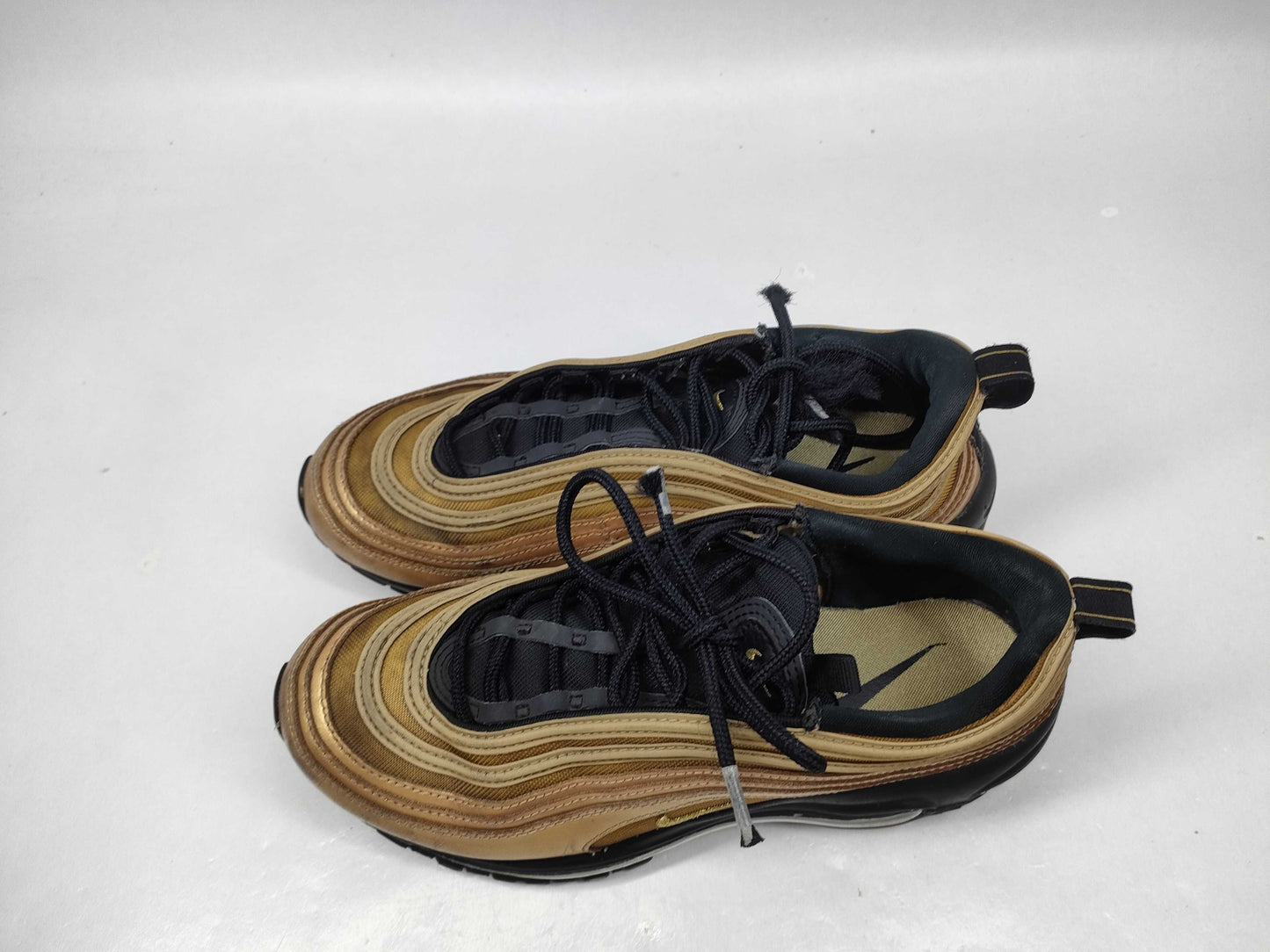 NIKE WMNS AIR MAX 97 DX0137-700 Gold Sneakers