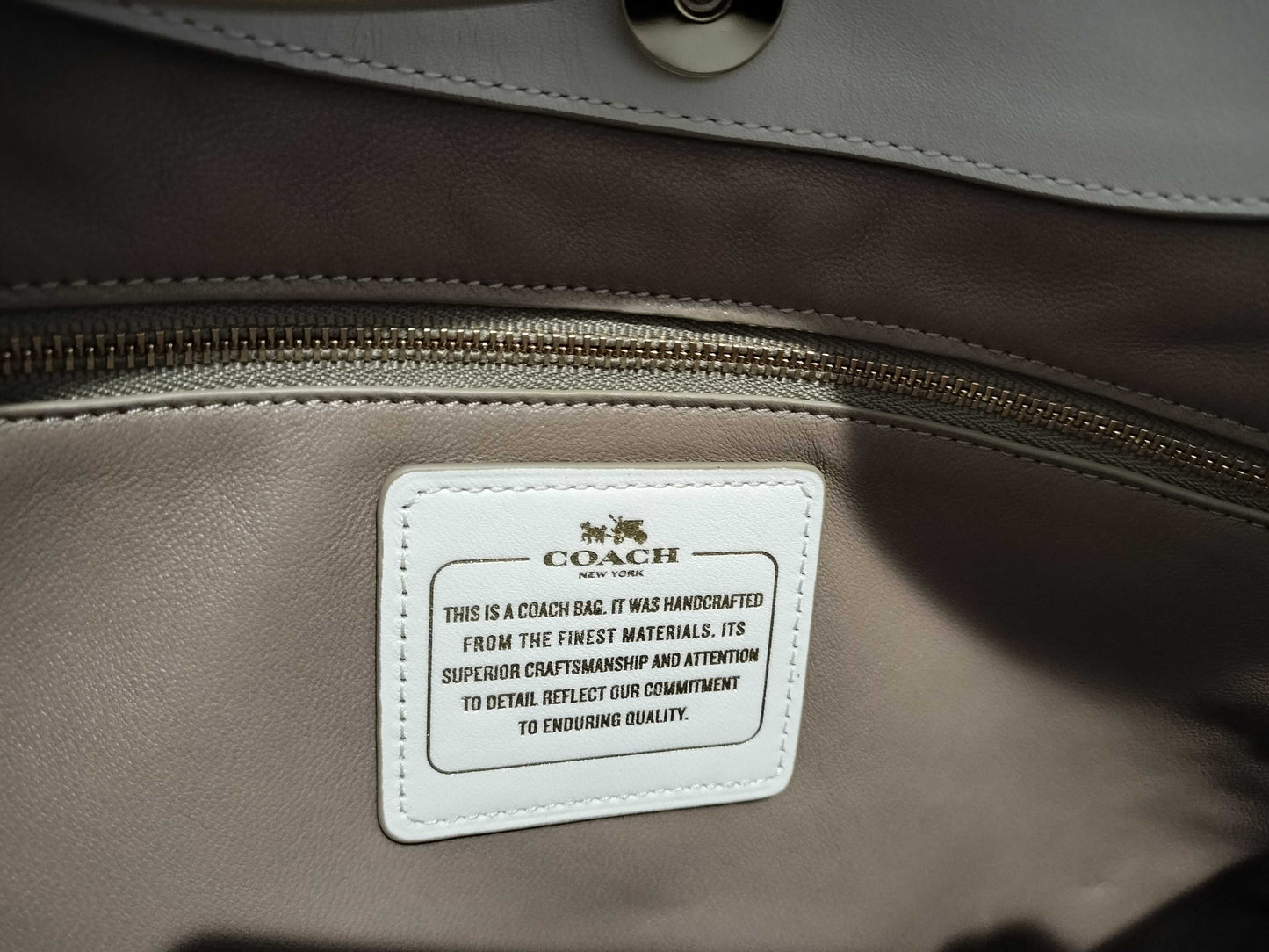 COACH 4-piece handbag