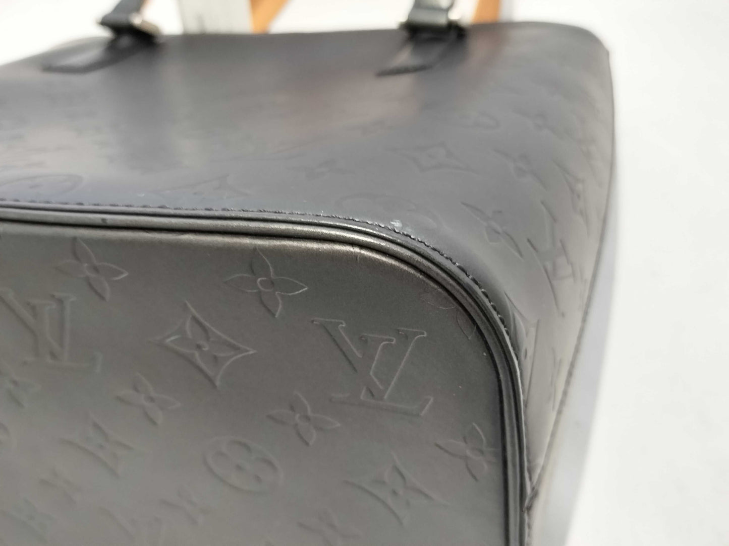LOUIS VUITTON Monogram Matte Line Stockton Handbag