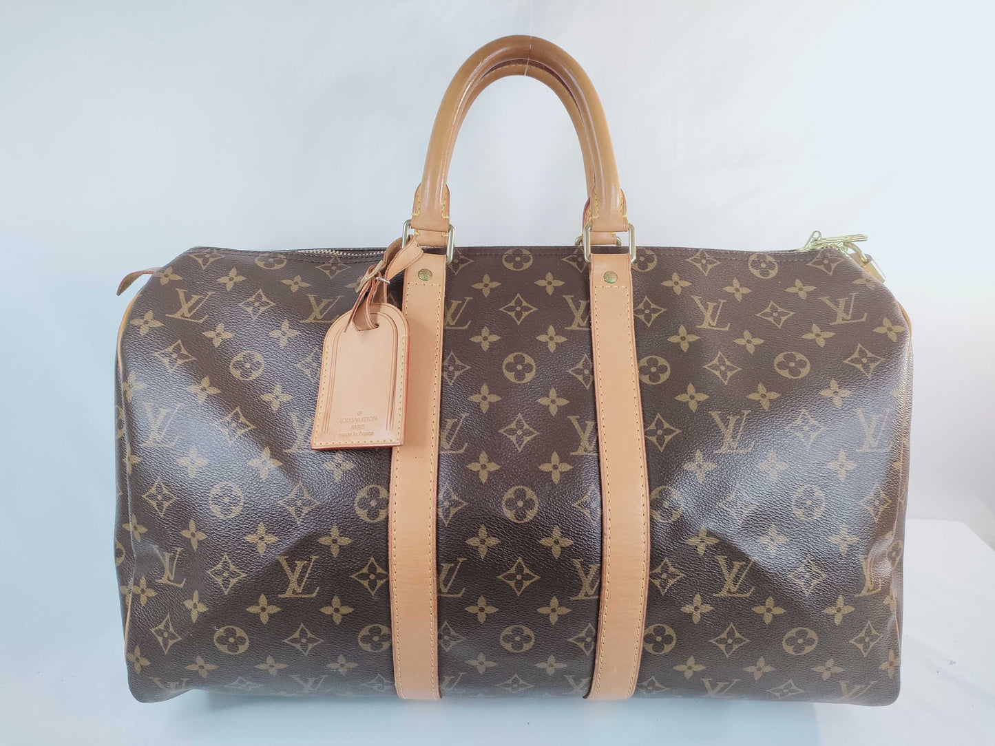 LOUIS VUITTON M41428 Monogram Keepall 45 TH0035 Boston Bag