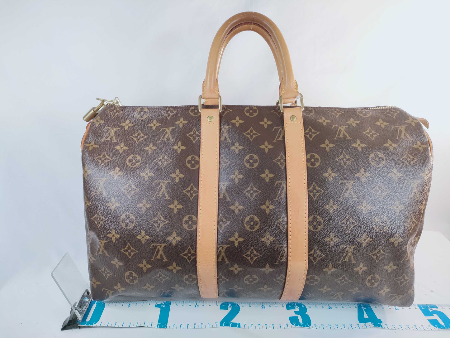 LOUIS VUITTON M41428 Monogram Keepall 45 TH0035 Boston Bag