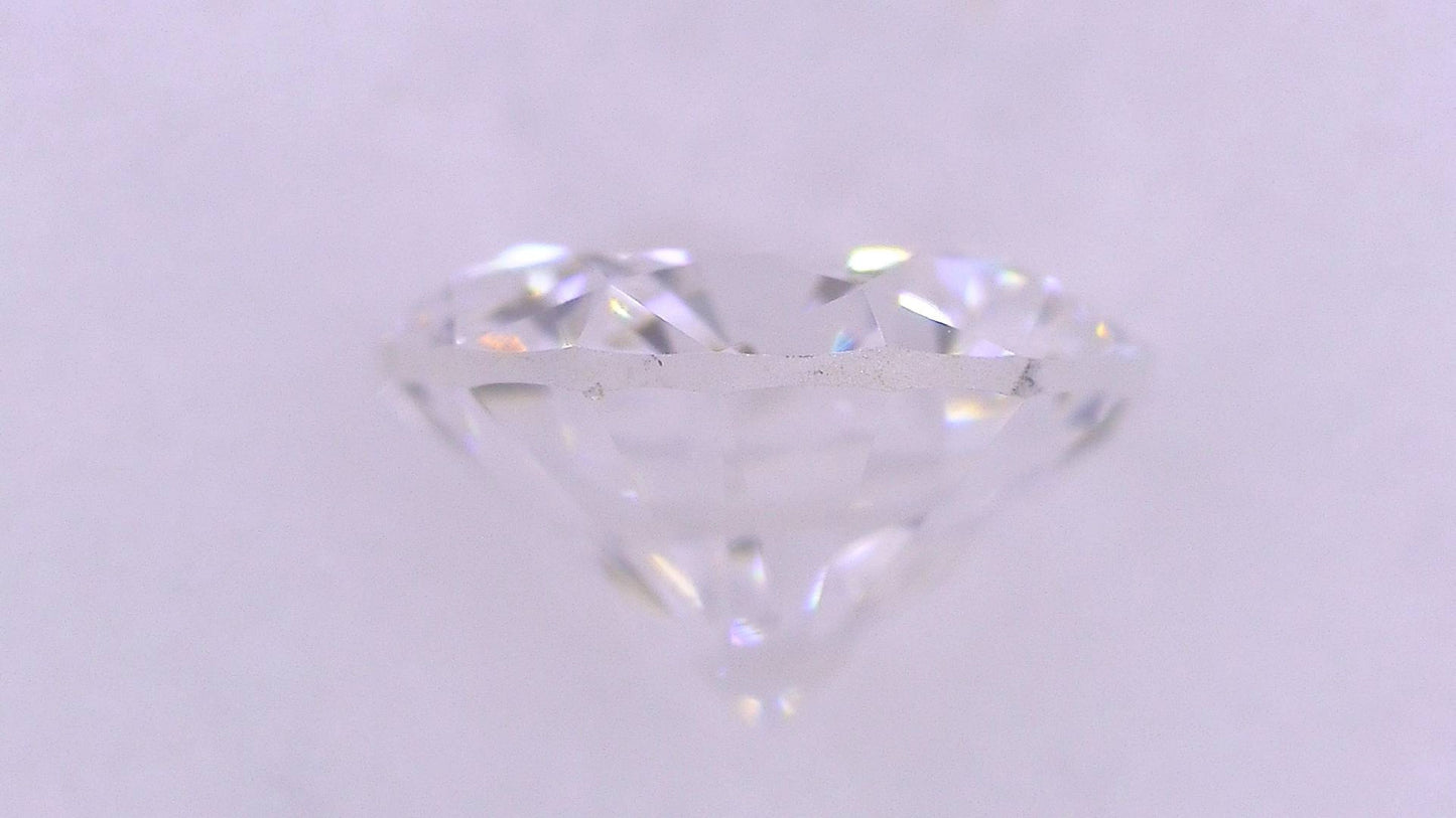 0.500ct D VS-2 GOOD/GD/GD FAINT NATURAL 5.04-5.10X3.10mm Diamond Loose