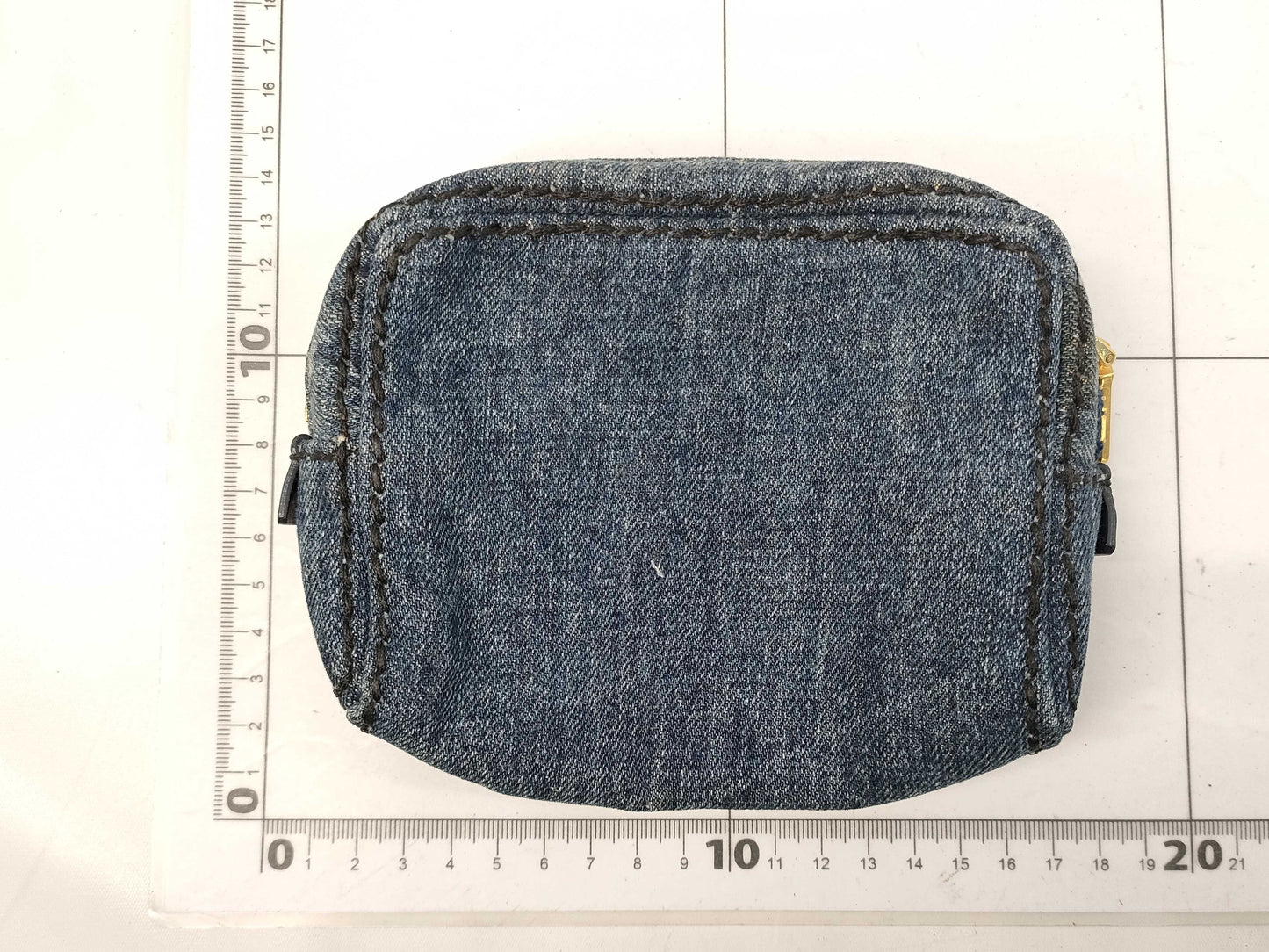 PRADA denim pouch pouch