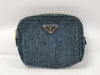 PRADA denim pouch pouch