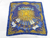 HERMES Carre Blue Scarf