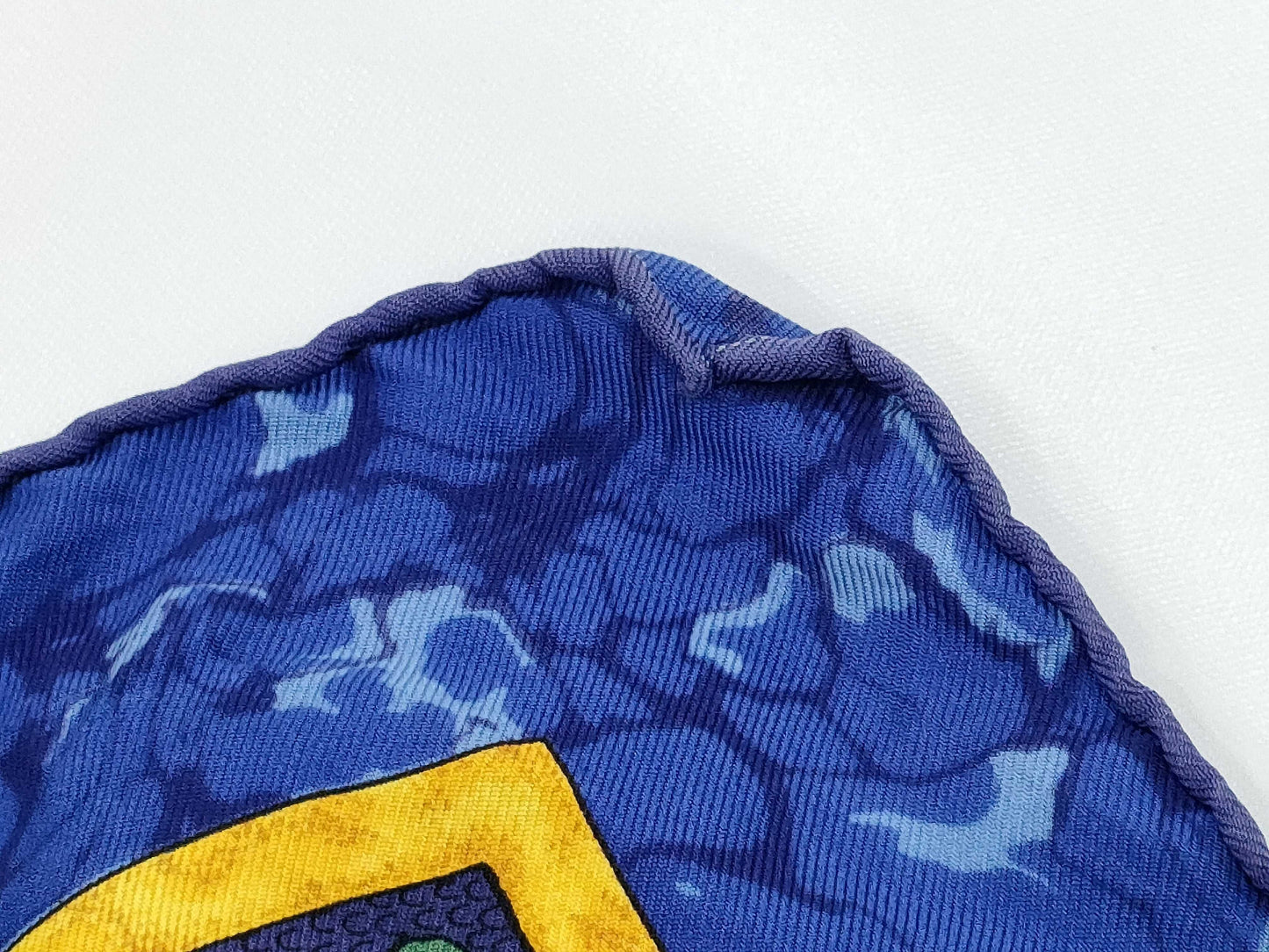 HERMES Carre Blue Scarf