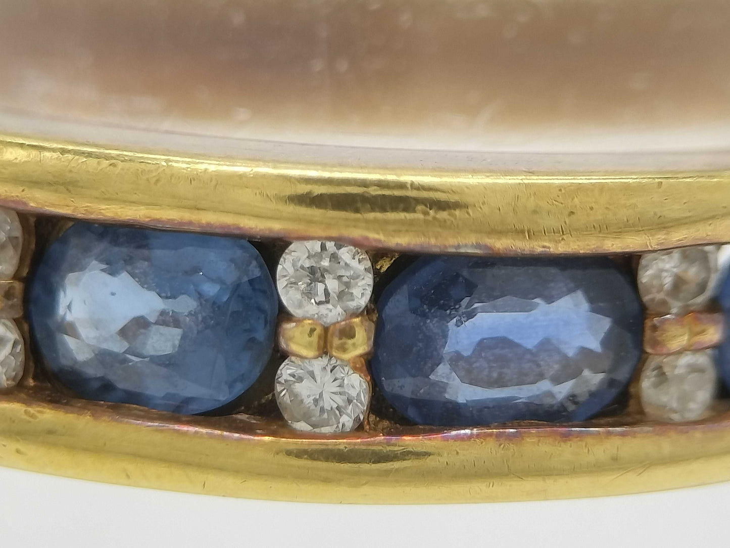 S 0.83ct D 0.10ct K18 4.4g Ring