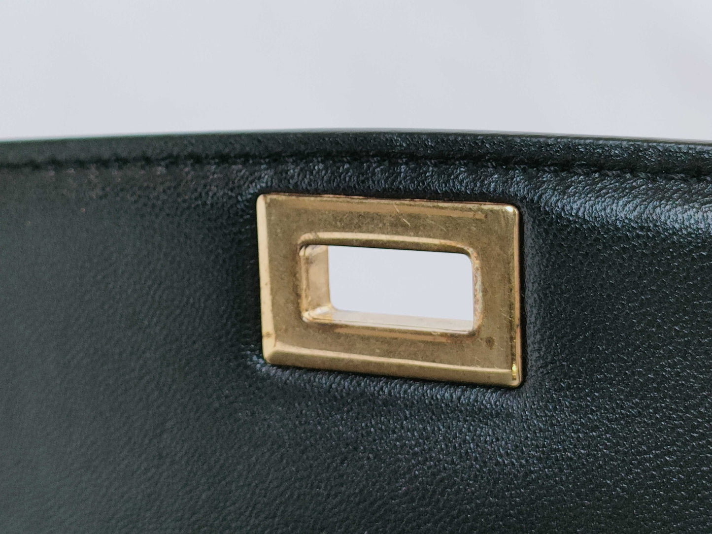 CELINE Classic Box Medium Calfskin Handbag