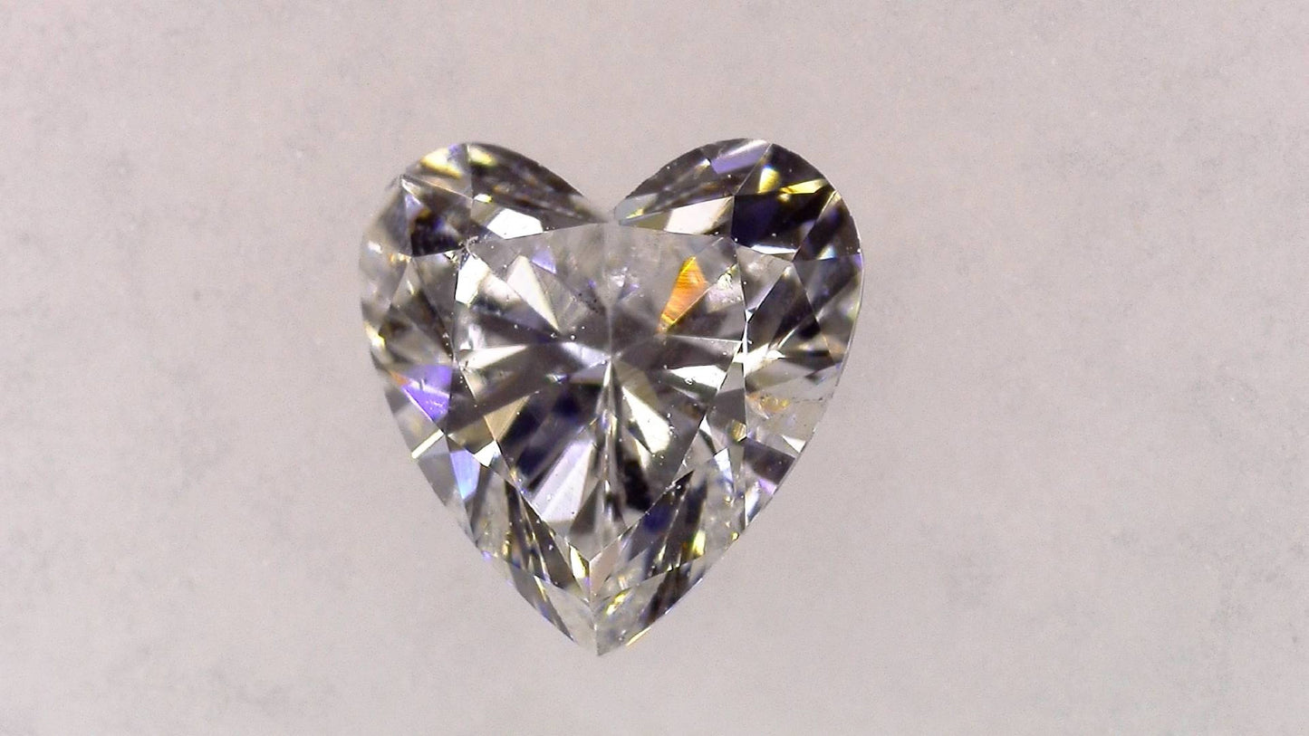 0.392ct E SI-1 ****/GD/GD FAINT NATURAL 4.88-4.79X2.83mm HS Diamond Loose