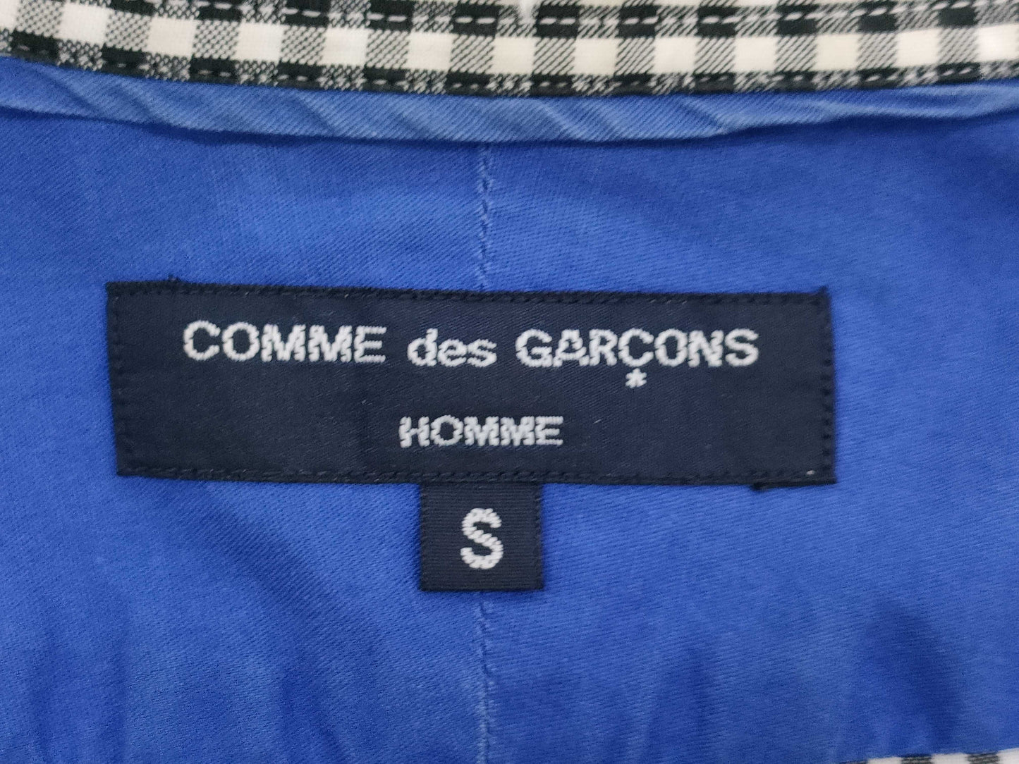 COMME des GARCONS Check Shirt Shirt