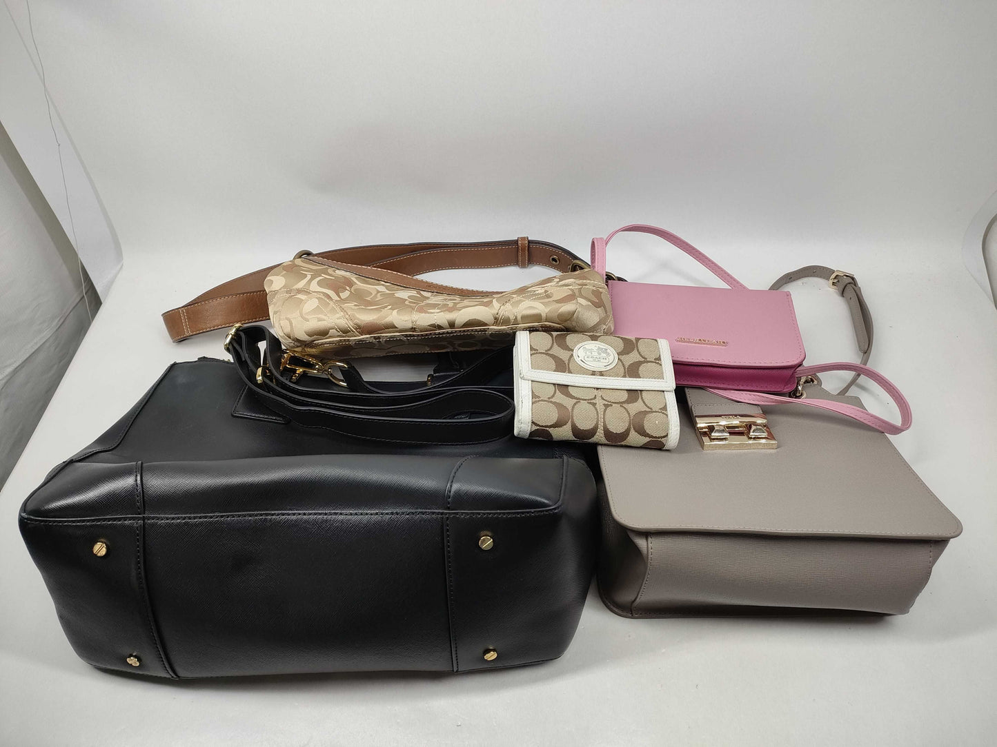 FURLA, Coach, etc. Women's Brand Handbag Set