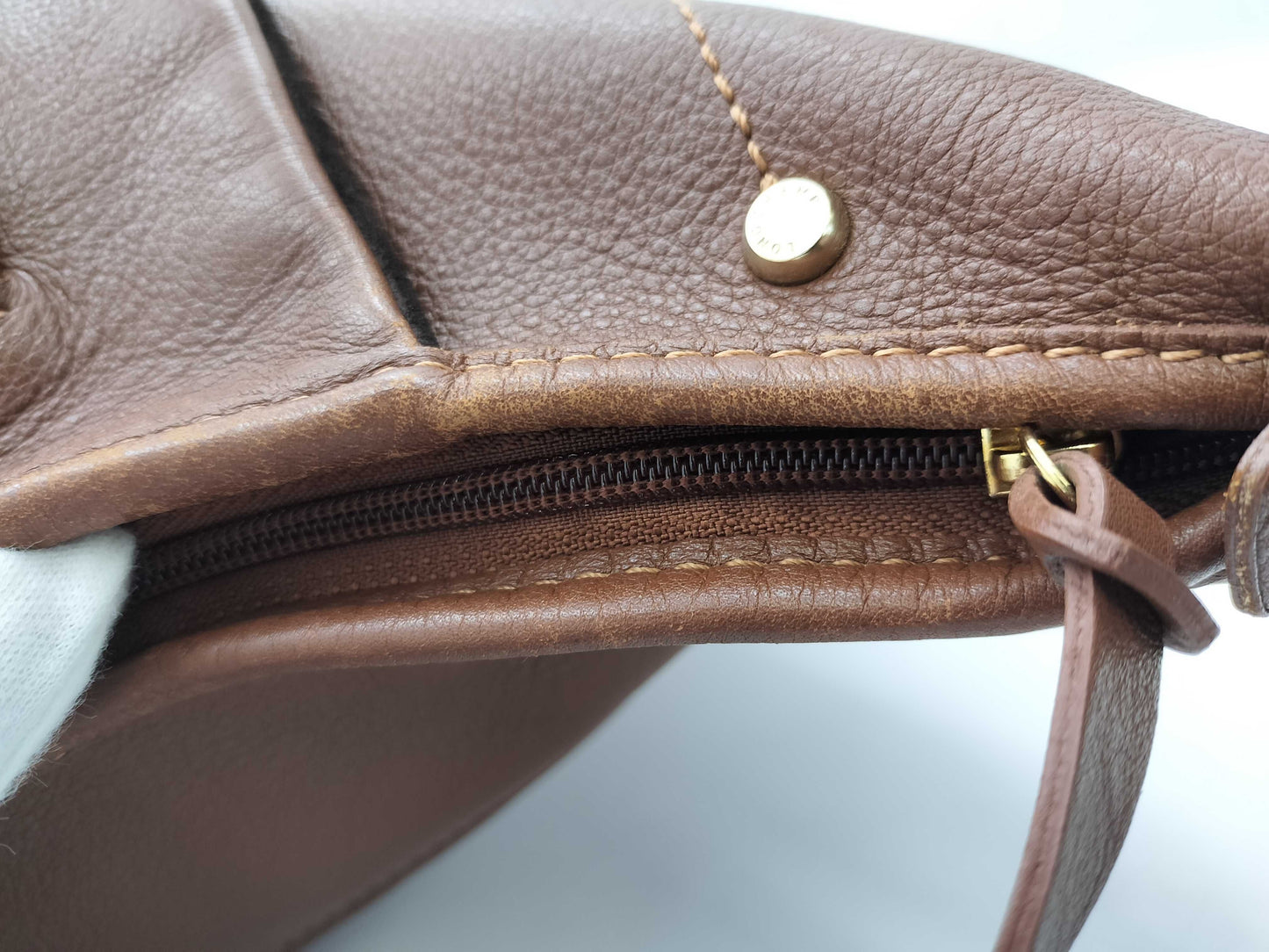 Longchamp Leather Shoulder Bag