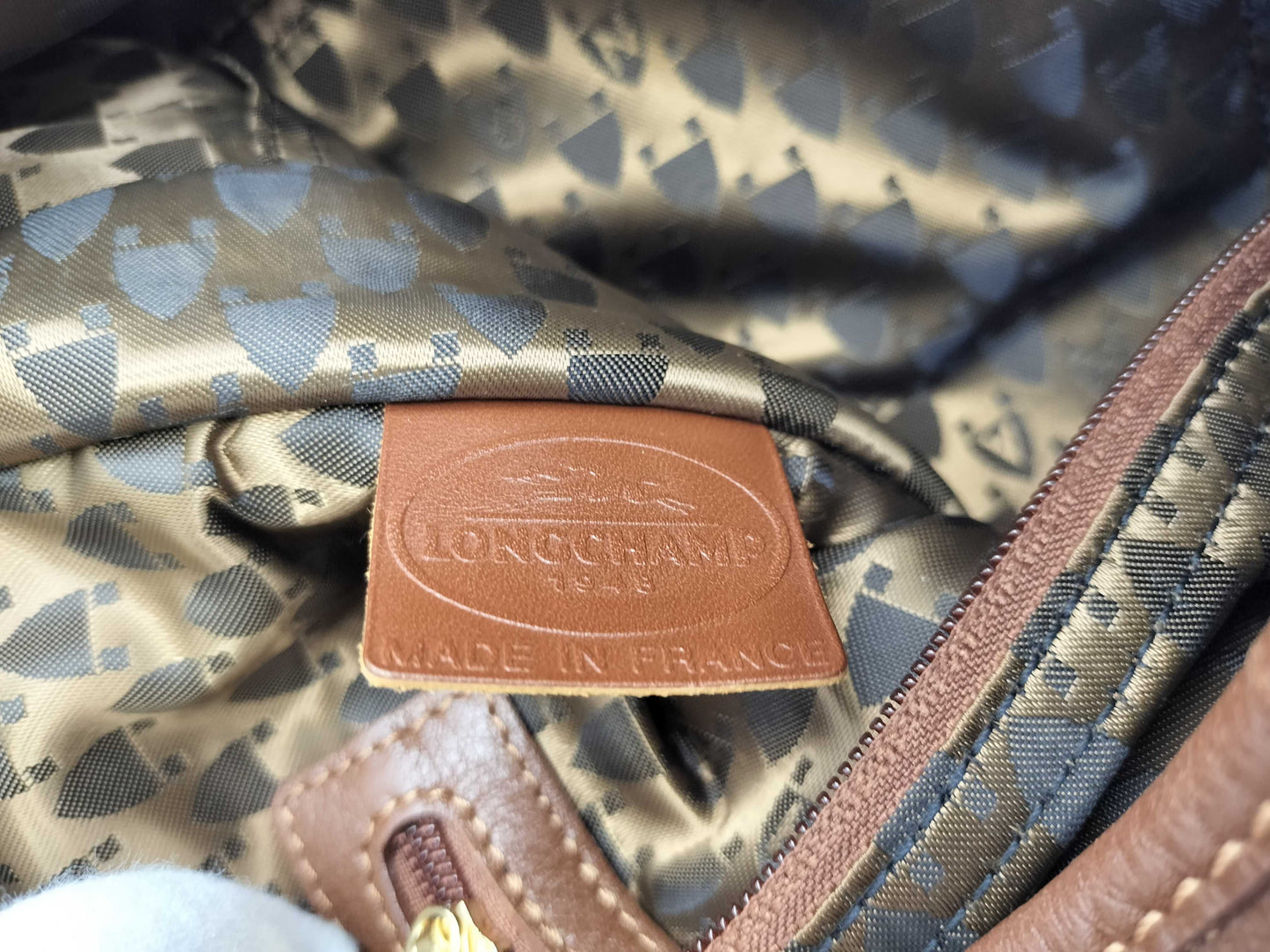 Longchamp Leather Shoulder Bag