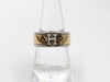 HERMES 750/925 H logo combination ring 9.1g ring