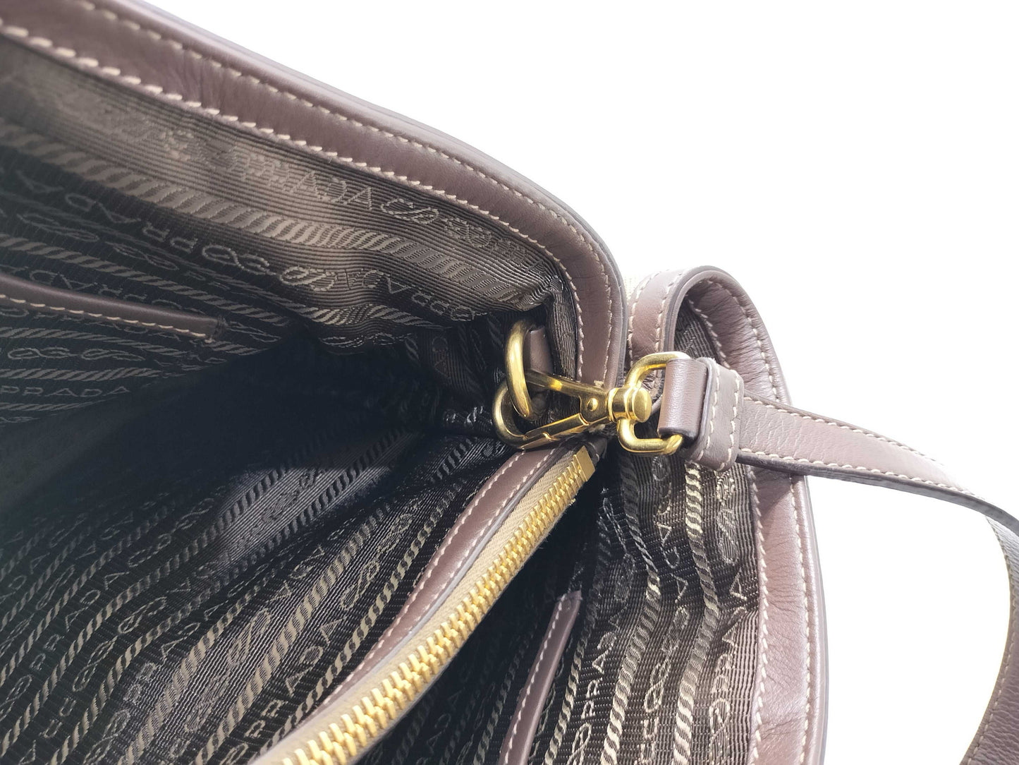 PRADA Canvas 2-Way Tote Bag
