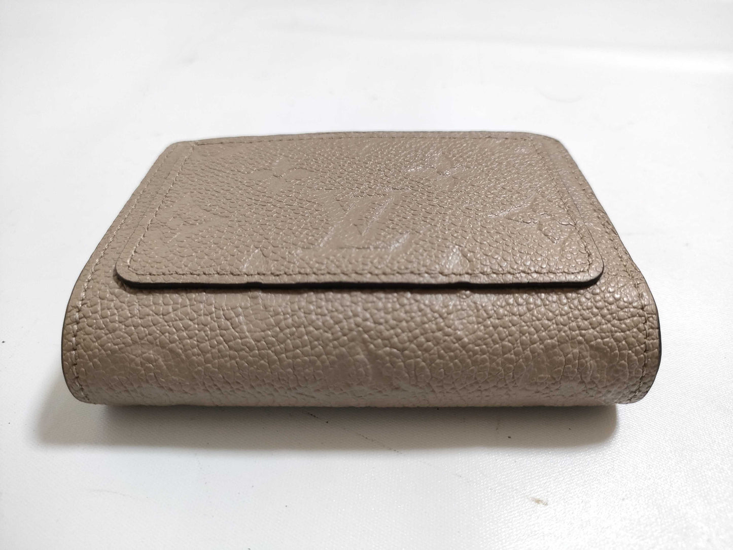 LOUIS VUITTON RFID Verified SP6210 Monogram Empreinte Portefeuille Claire Empreinte Tourterelle M80152 Wallet