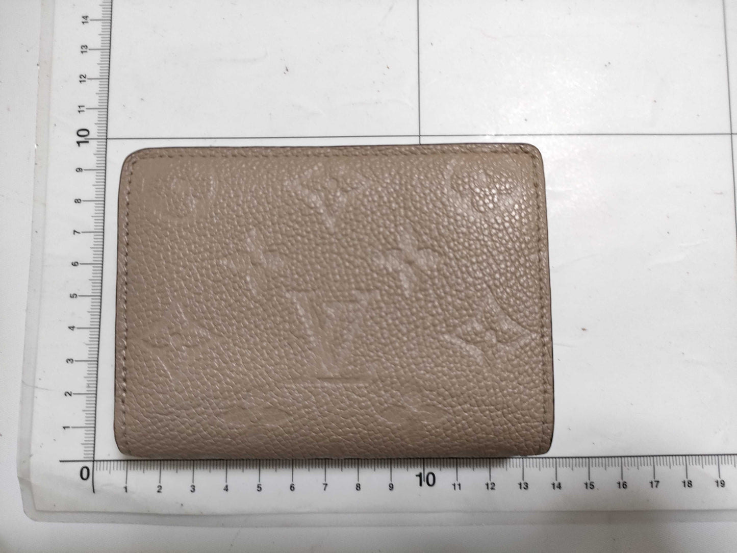 LOUIS VUITTON RFID Verified SP6210 Monogram Empreinte Portefeuille Claire Empreinte Tourterelle M80152 Wallet