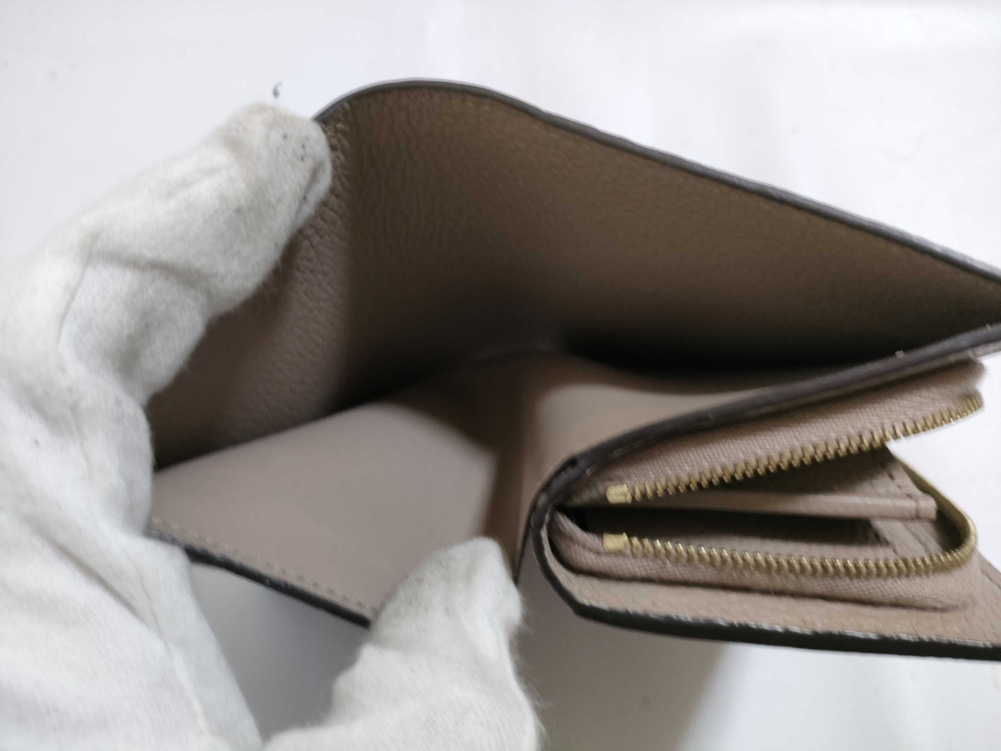LOUIS VUITTON RFID Verified SP6210 Monogram Empreinte Portefeuille Claire Empreinte Tourterelle M80152 Wallet