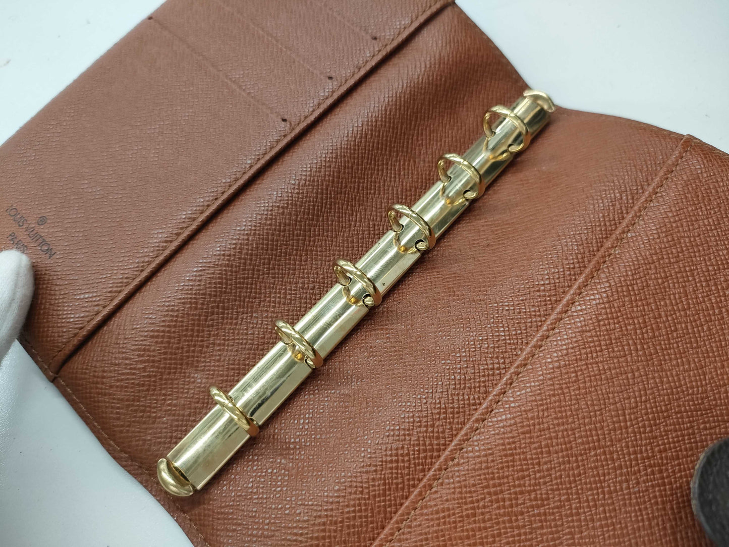 LOUIS VUITTON Monogram R20005 Agenda PM Notebook Cover
