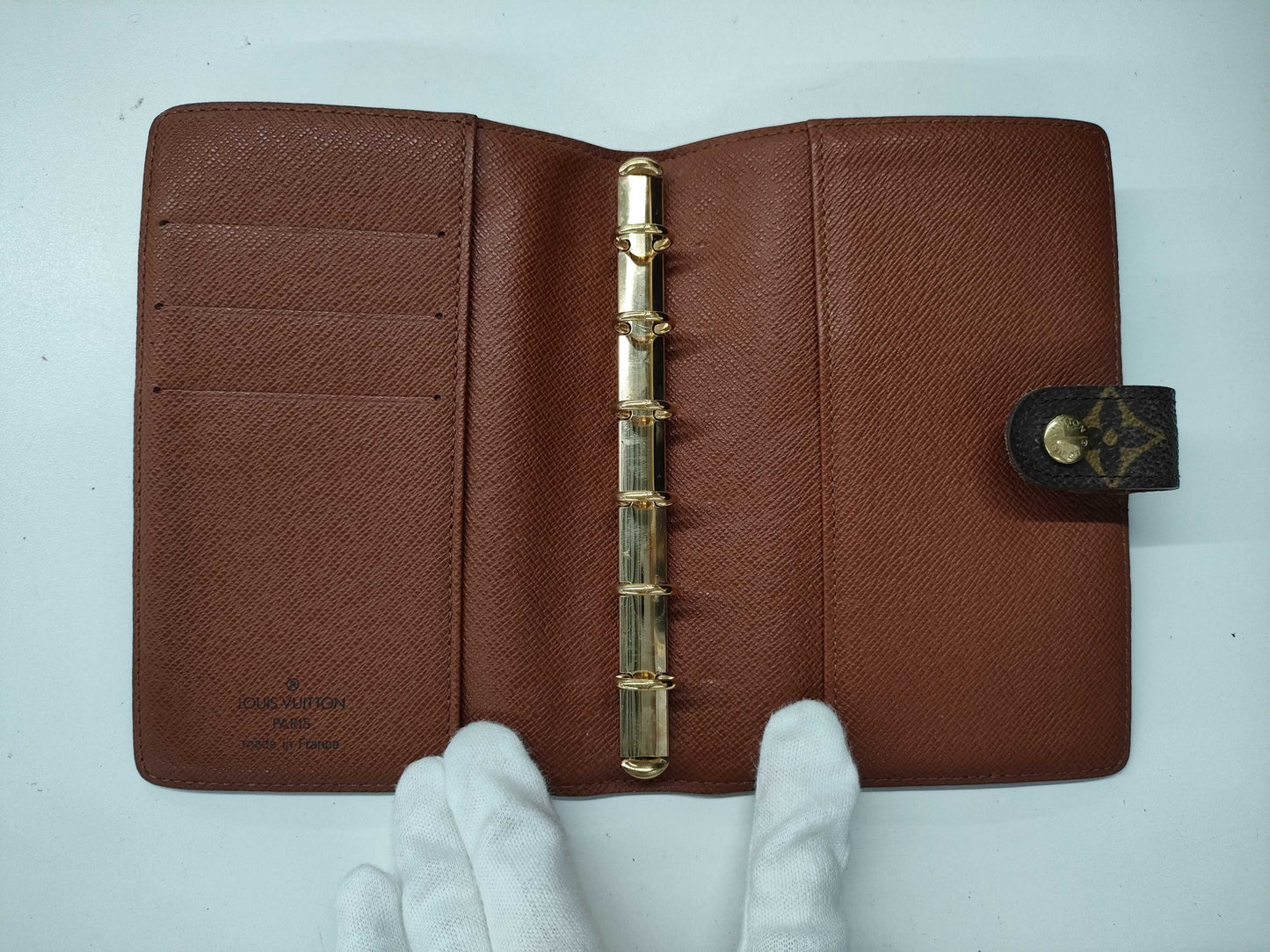 LOUIS VUITTON Monogram R20005 Agenda PM Notebook Cover