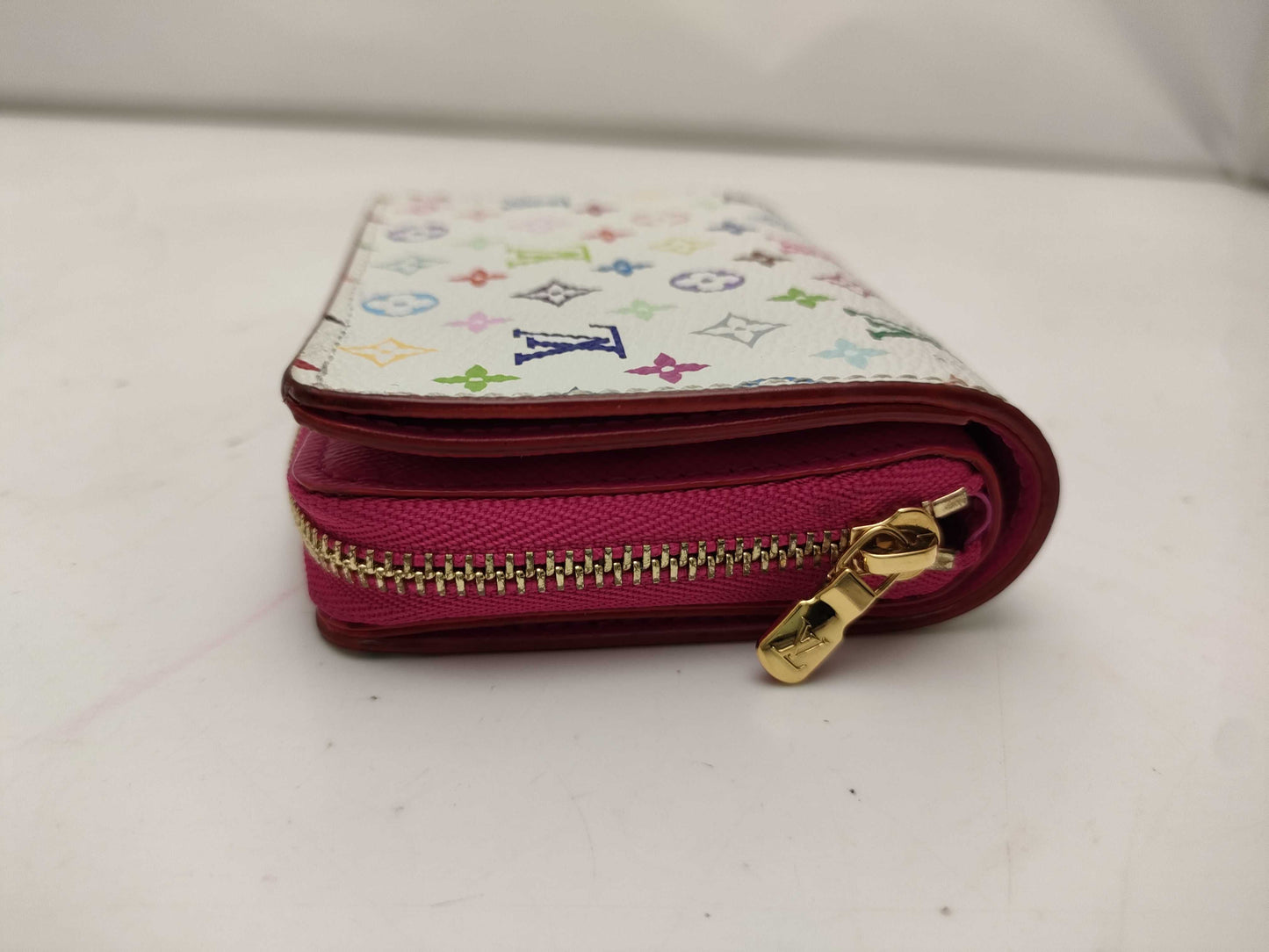 LOUIS VUITTON Monogram Multicolore M14093 Louis Vuitton Initial Wallet