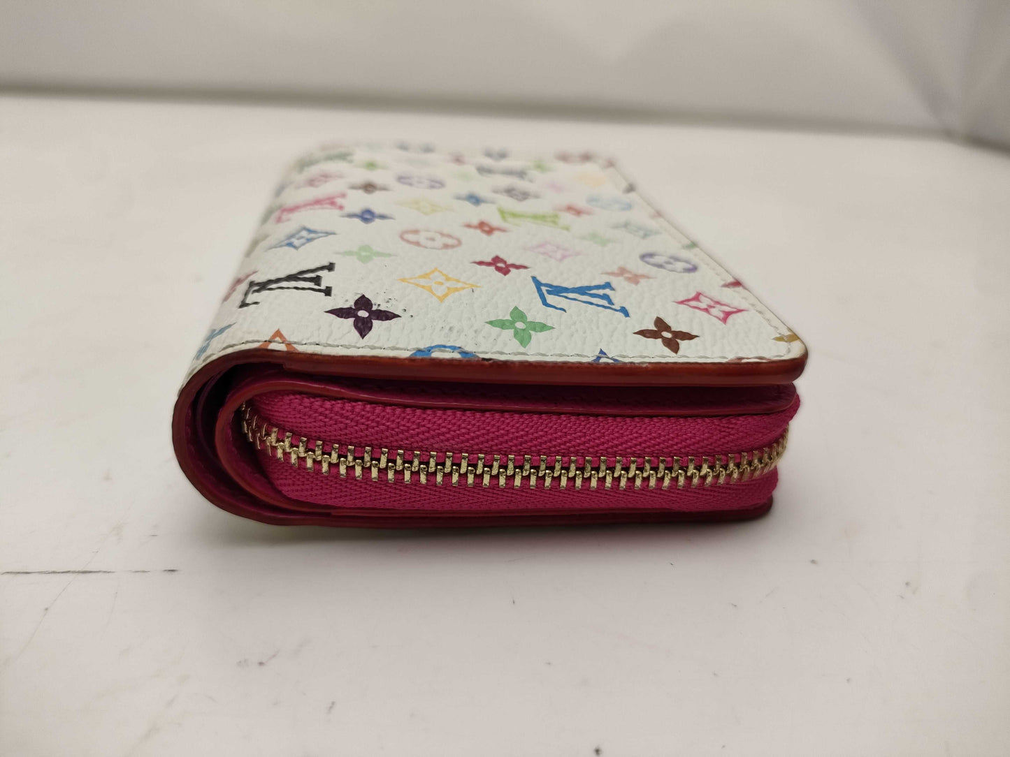 LOUIS VUITTON Monogram Multicolore M14093 Louis Vuitton Initial Wallet
