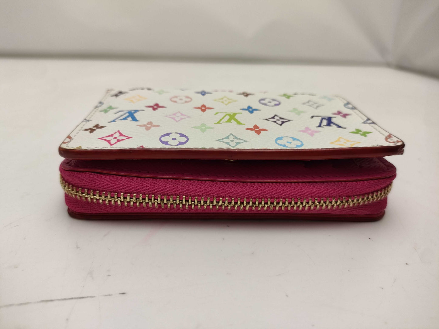 LOUIS VUITTON Monogram Multicolore M14093 Louis Vuitton Initial Wallet