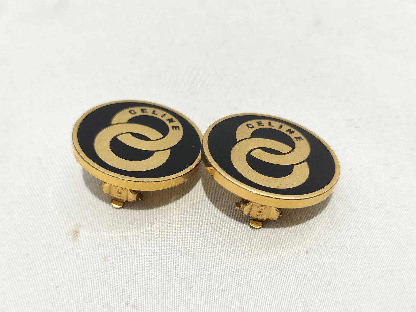 CELINE Circle Earrings