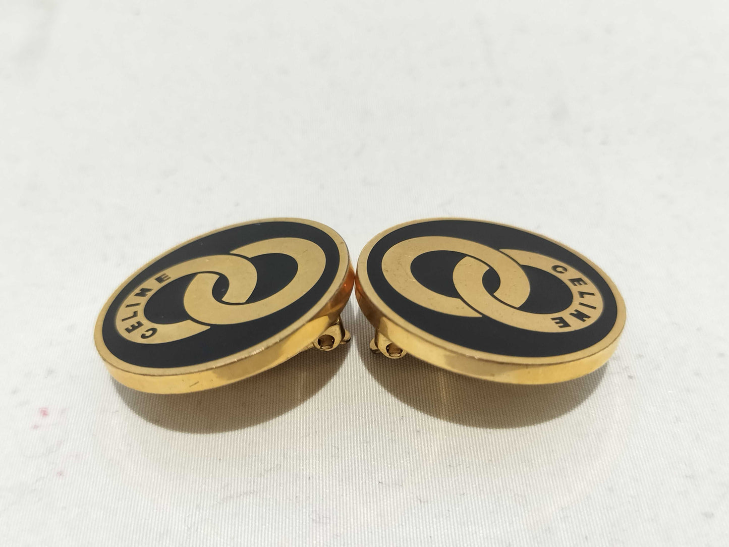 CELINE Circle Earrings