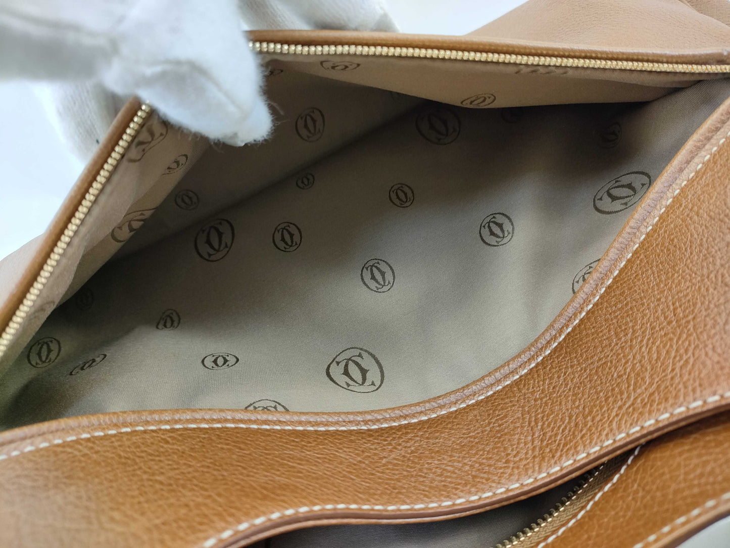 Cartier handbag brown handbag