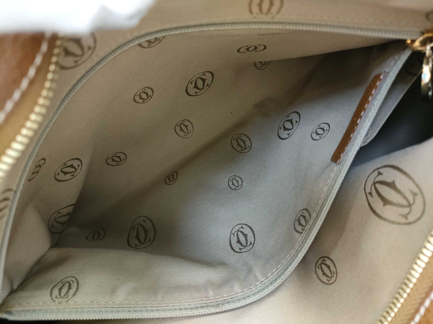 Cartier handbag brown handbag