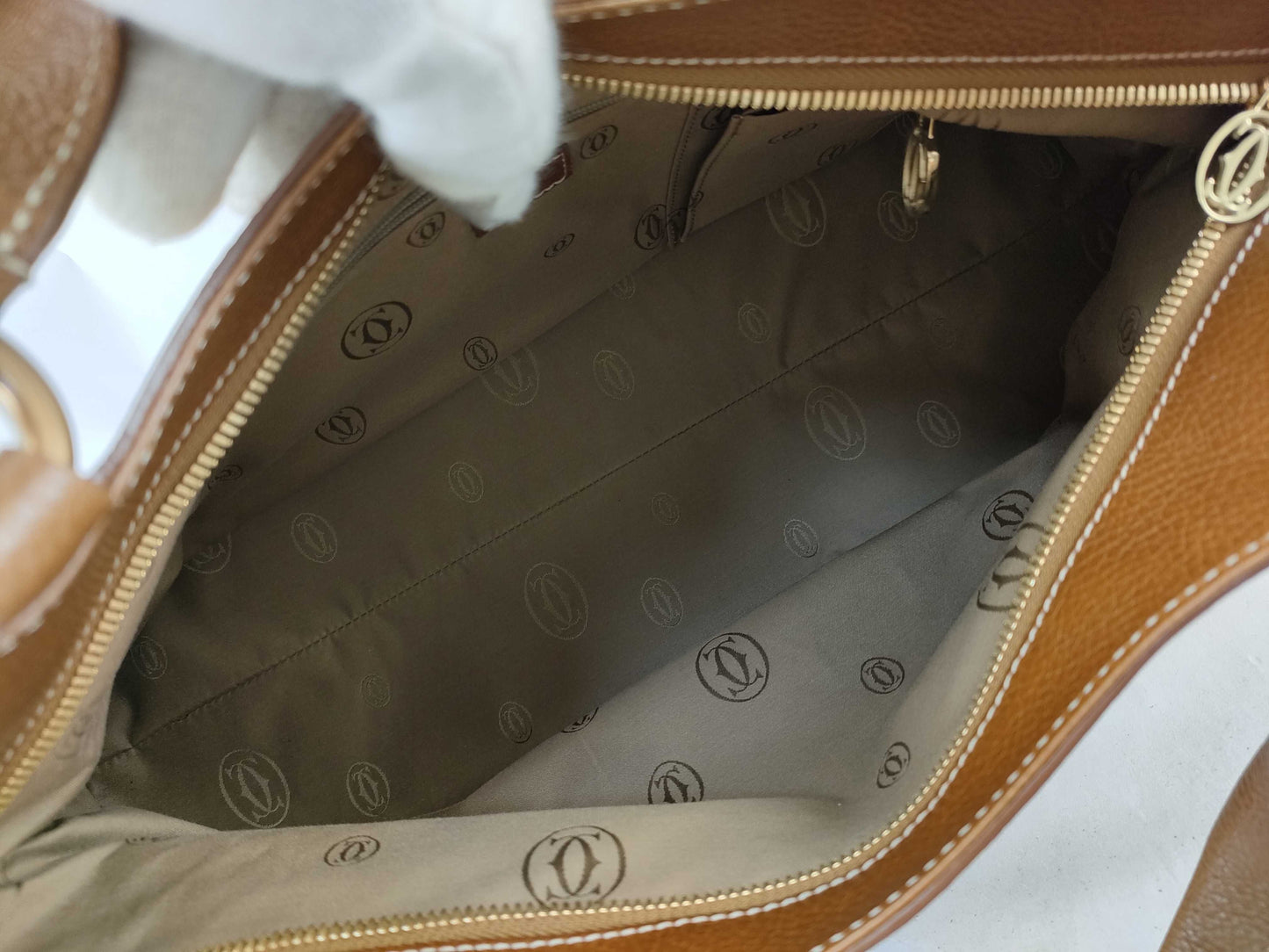 Cartier handbag brown handbag