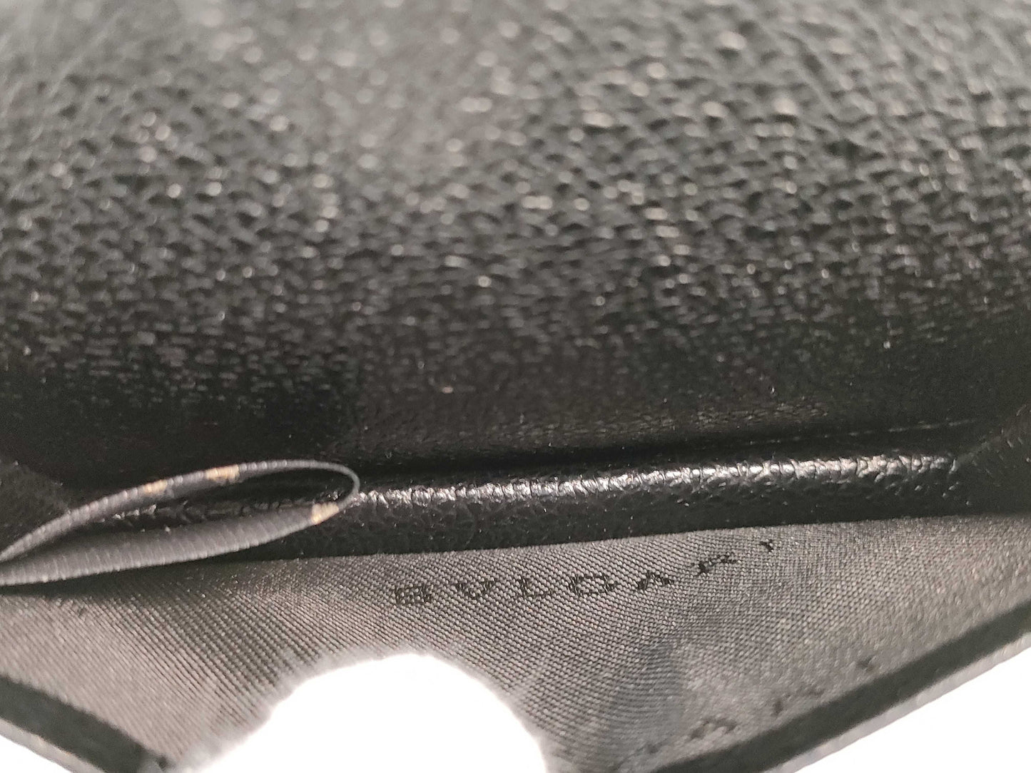 BVLGARI Leather Card Case, Card Case, Pass Case, Business Card Case