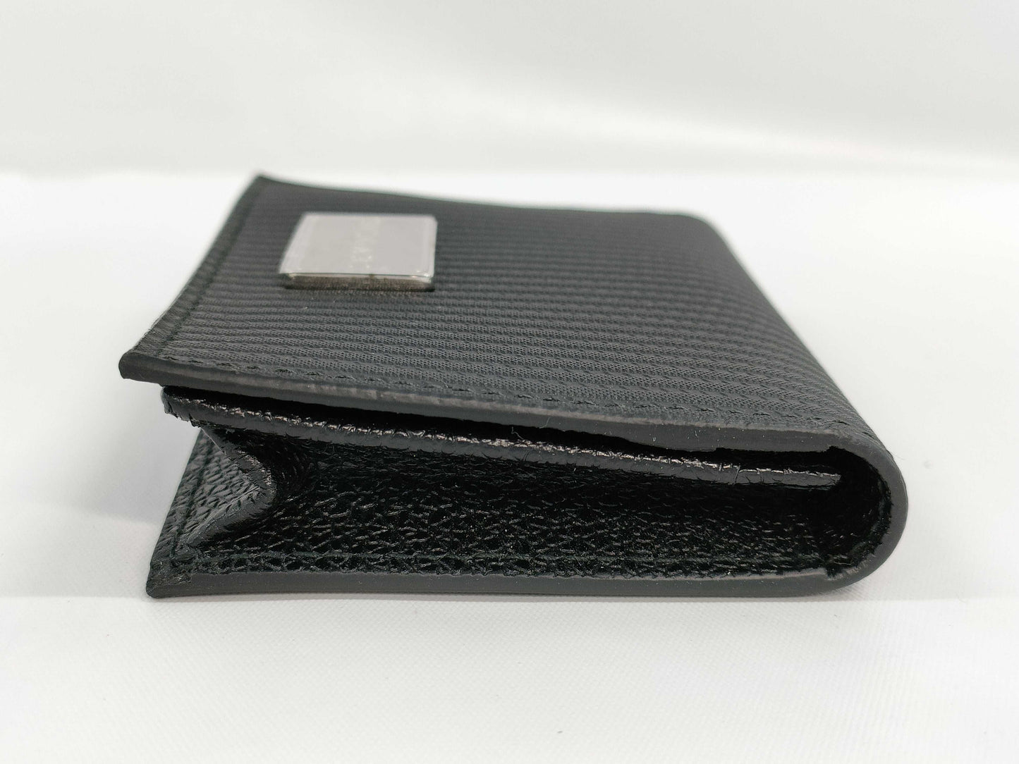 BVLGARI Leather Card Case, Card Case, Pass Case, Business Card Case