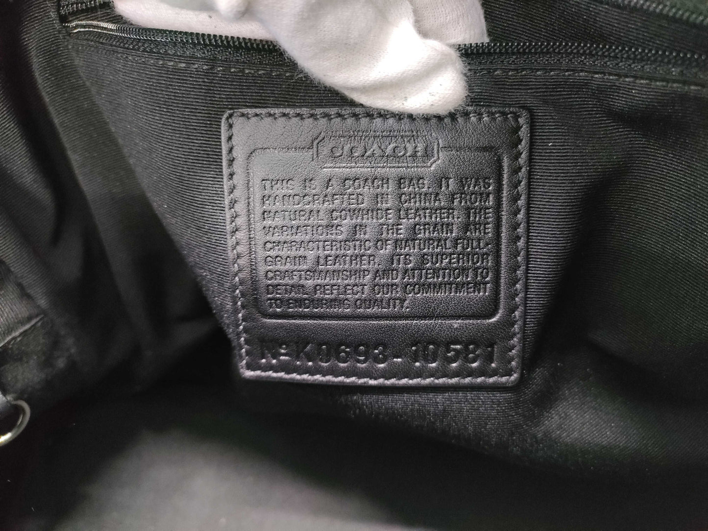 COACH tote bag