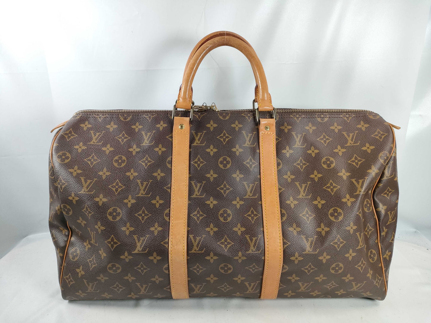 LOUIS VUITTON RFID Unverified VI 881 Monogram M41426 Keepall 50 Boston Bag