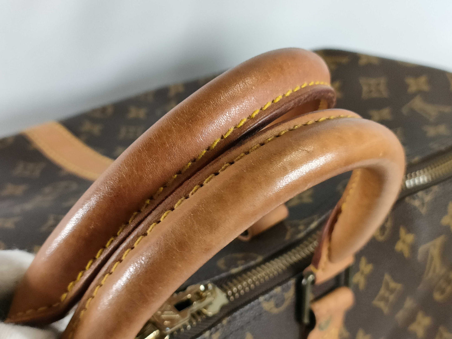 LOUIS VUITTON Monogram M41424 Keepall 55 Boston Bag