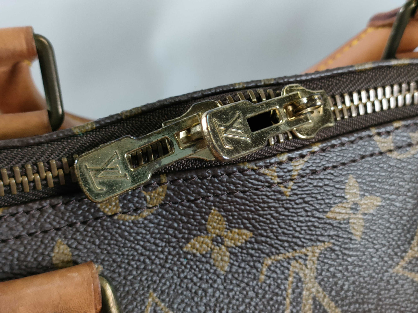 LOUIS VUITTON Monogram M41424 Keepall 55 Boston Bag