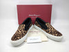 Salvatore Ferragamo Leopard Print Slip-On Shoes