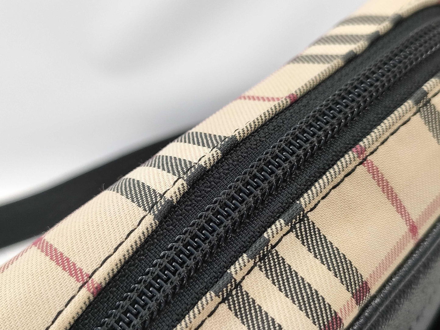BURBERRY Check Shoulder Bag
