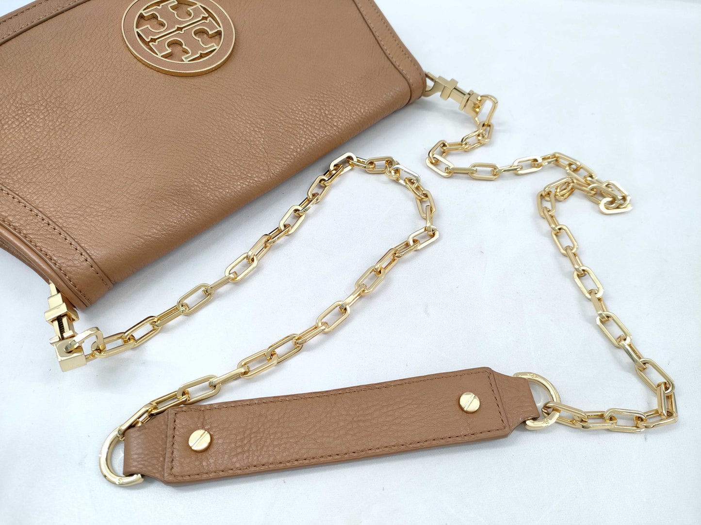 Tory Burch Leather Chain Shoulder Bag