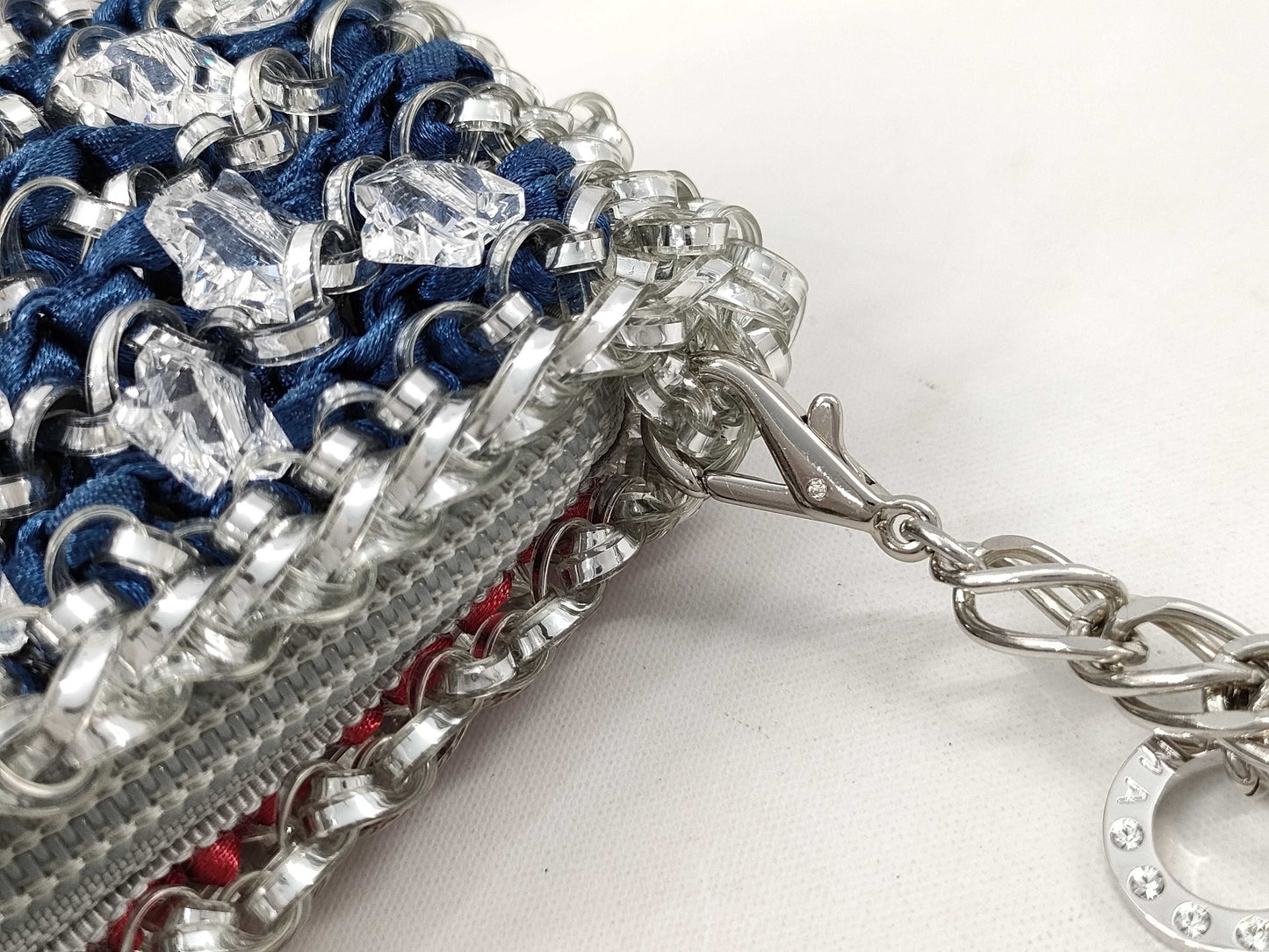 ANTEPRIMA Wire Chain Stars and Stripes Design Shoulder Bag