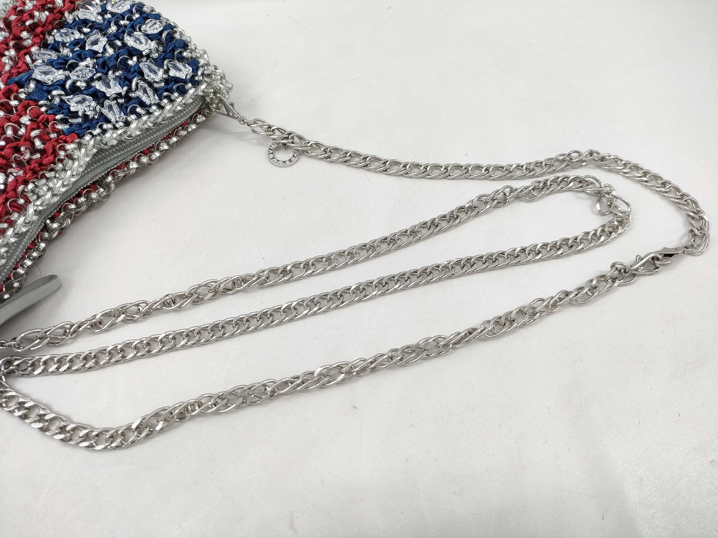 ANTEPRIMA Wire Chain Stars and Stripes Design Shoulder Bag