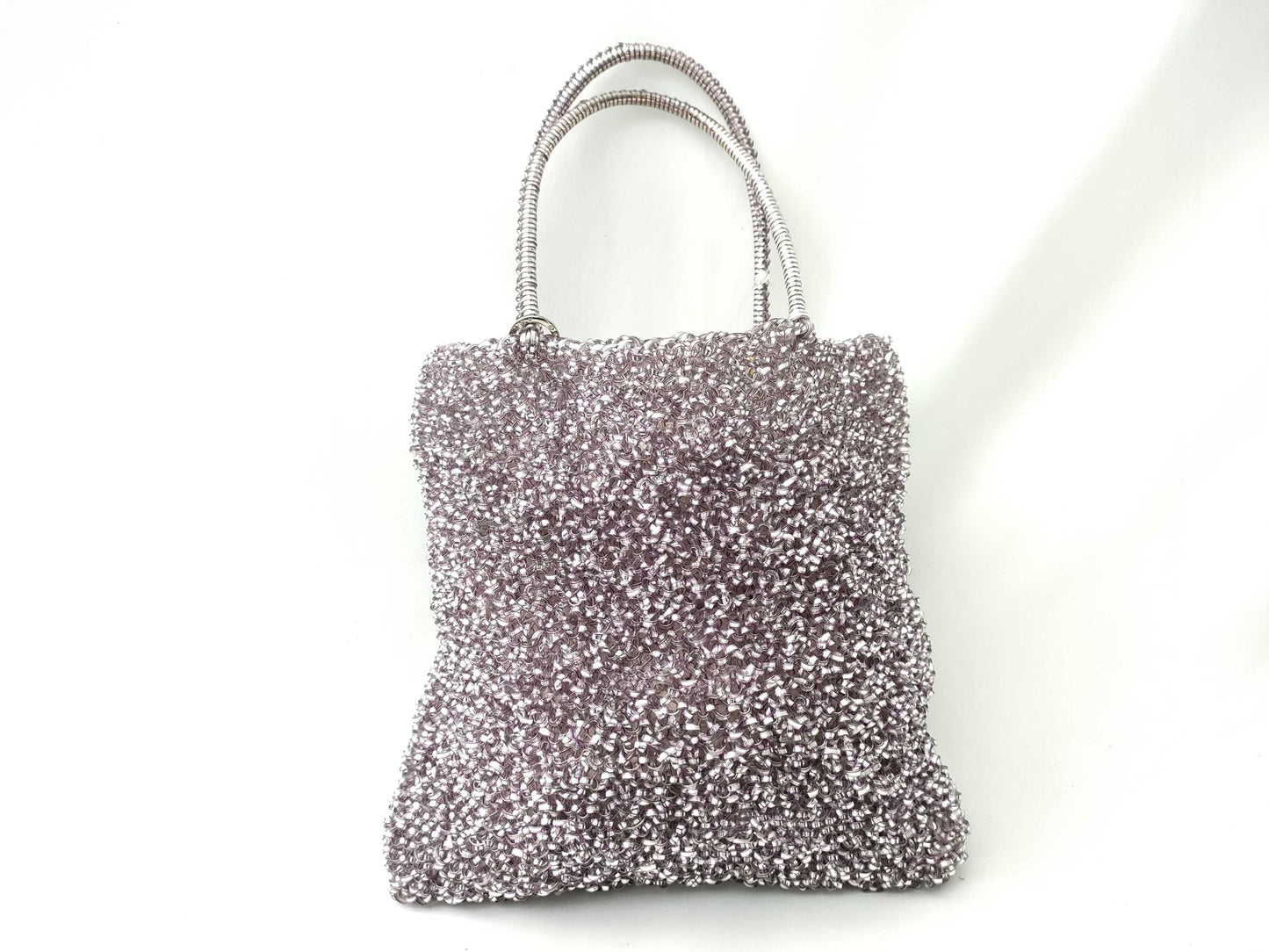 ANTEPRIMA Wire Tote Purple Handbag