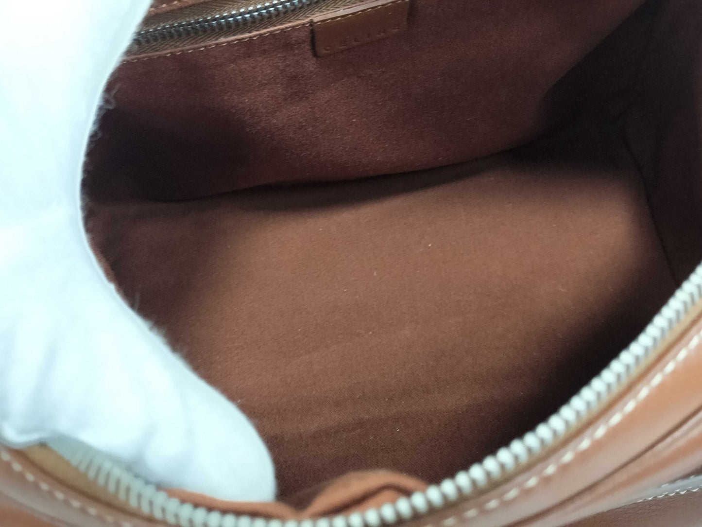 CELINE Leather Handbag Brown Handbag