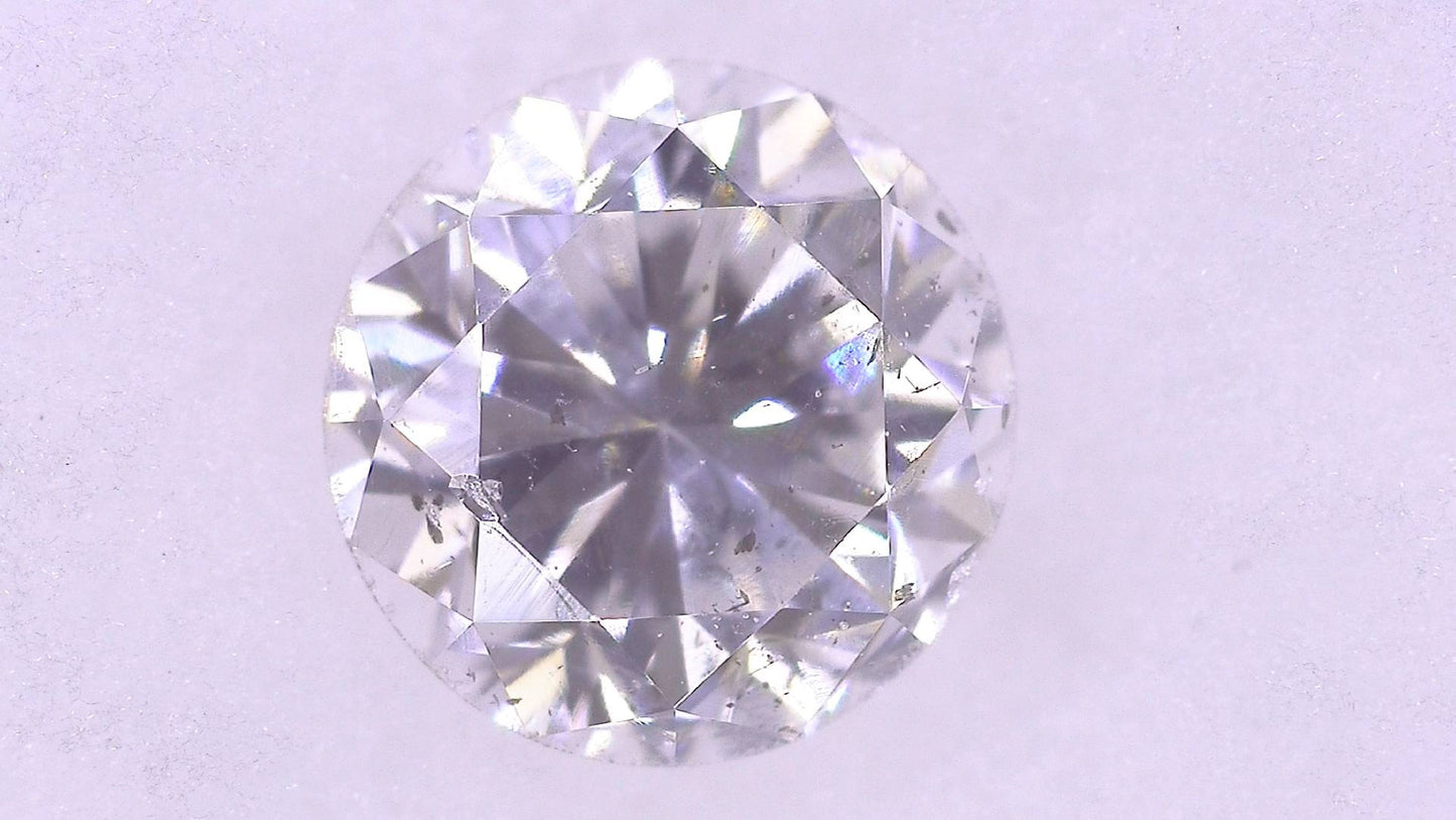 0.336ct G SI-2 FAIR/FR/FR NONE NATURAL 4.13-4.22X2.90mm Diamond Loose