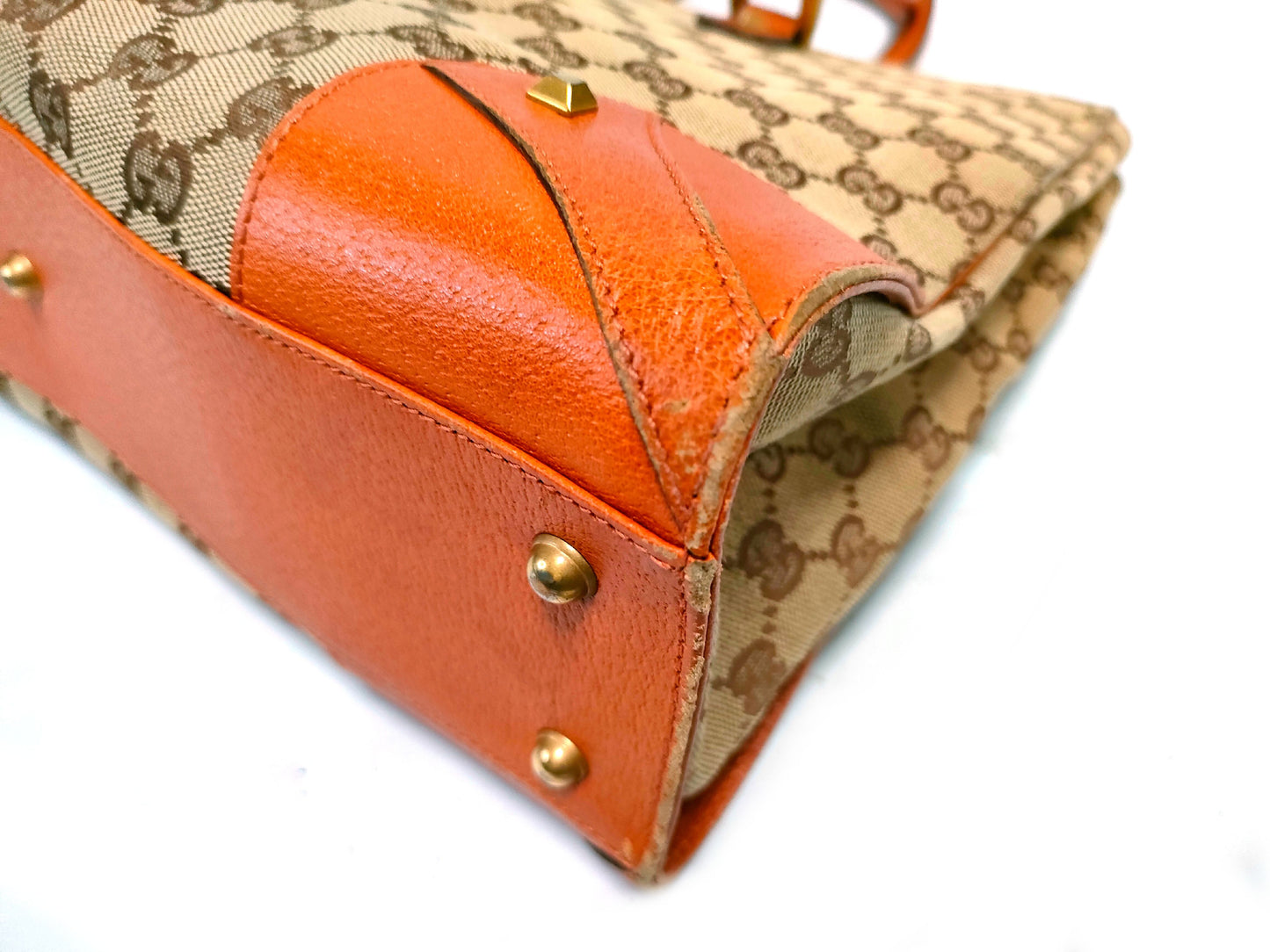GUCCI GG Canvas GG Canvas GG Canvas GG Canvas 120897 Tote Bag Handbag